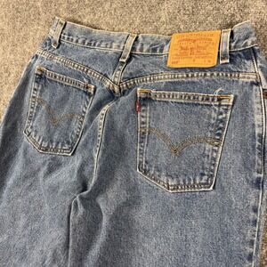 Vintage Levi's 550 Relaxed Fit Tapered Leg Jeans Womens 16M Blue Denim Mom Jeans